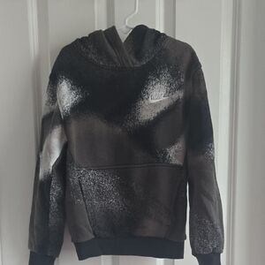 Nike Kids Black and Gray Hoodie